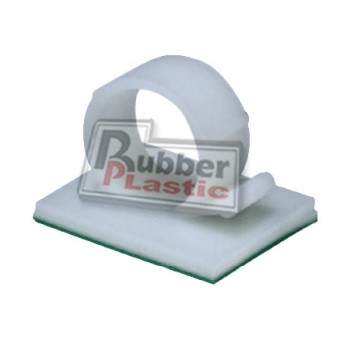 Fixador auto-adesivo Rubberklip 13.0 X 24.5