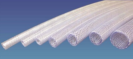 mangueira Atóxica Transparente Com Espiral Branco