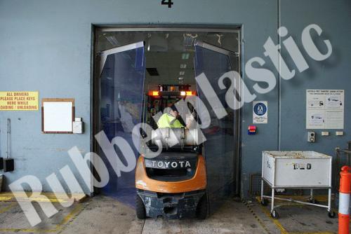 Porta flexível de pvc